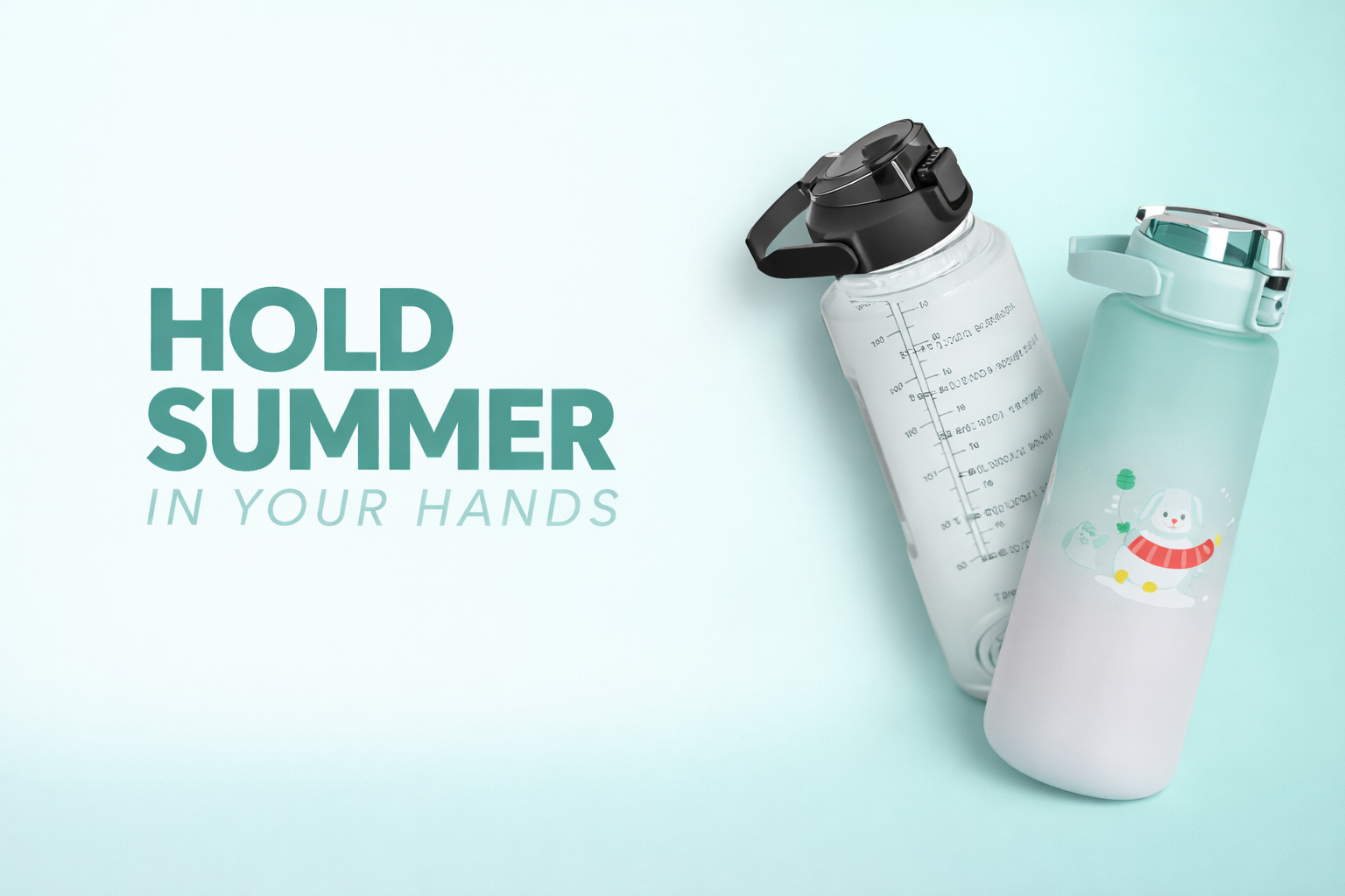 Catcheez summer collection water bottle